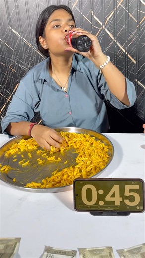 FOR 4500 🤬🥵| EAT THE MEGA THALI, COLD DRINK & PASTA IN UNDER 2 MINUTES AND TAKE HOME A 4500 GIFT ...