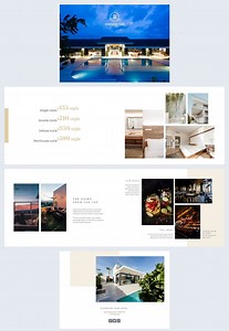 Simple & Elegant Hotel Brochure Template