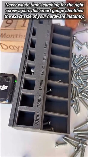 ​Smart Bolt Sizing Gauge For Fast Accurate Hardware Management