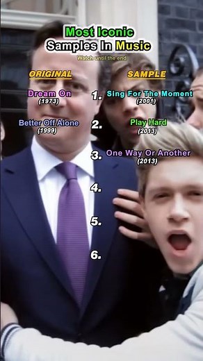 Most Iconic Samples In Music #short #shorts #ranking #sample #song #hit #musics #singer #playlist