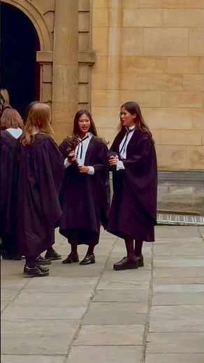 Graduation day at Magdalen College # OxfordUni