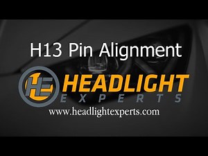 Headlight Experts H13 LED Connector Pin Alignment