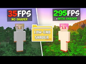 Minecraft Best Shader For Low End PC & FPS Boost