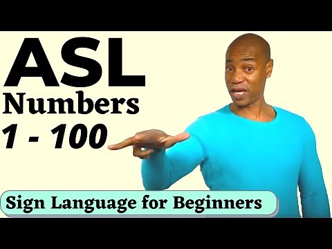 ASL Numbers 1-100: Easy & Simple | ASL for beginners | American Sign Language | How to Sign numbers
