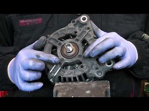Alternator front bearing change, Bosch and valeo tutorial.