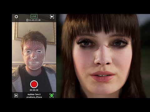 Metahuman Live Link Face Test in Unreal Engine