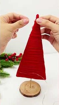 Make This DIY Yarn Tree in 5 Minutes! | Easy Yarn + Cardboard Craft Idea