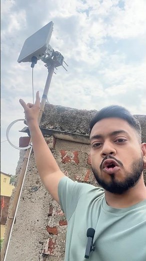 Jio air fiber plus new c6 device installed #jioairfiberplus #jioairfiberc6