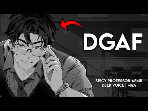 🔥Professor gets close & risks it all (spicy asmr | deep voice m4a)