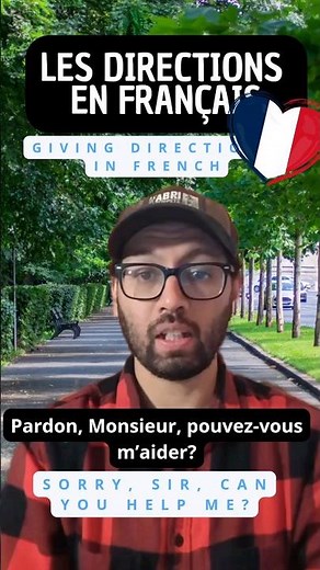 🇫🇷 🧭 Directions - French listening practice