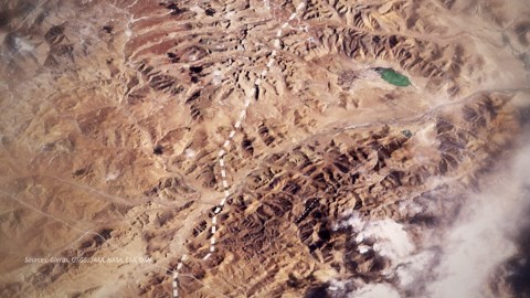 Animated map: Earthquake in China's remote Tibet