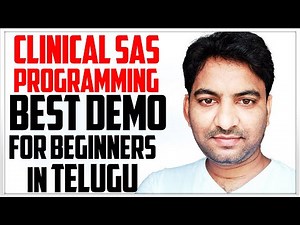 Clinical SAS Programming Tutorials For Beginners in Telugu | SAS Programmer Roles & Responsibilities