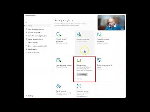 Windows 11 - Device Security Warning