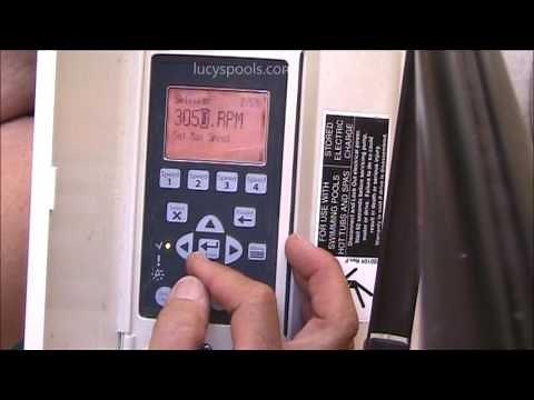 How To Program A Variable Speed Pump *UPDATE*