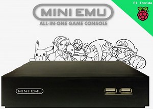 All-in-One Retro Raspberry Pi Game Console From €99 (video)