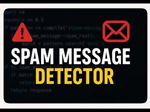 Spam Message Detector using Python | Machine Learning Project