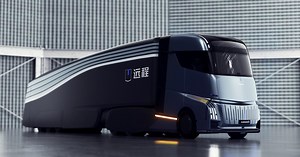 Geely takes on Tesla Semi with futuristic Homtruck electric hauler