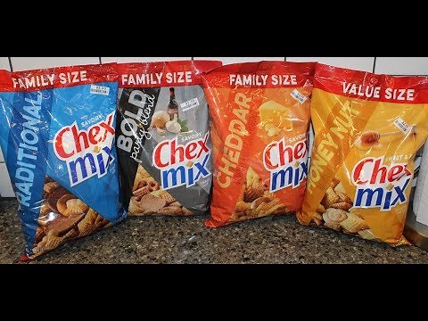 Chex Mix: Traditional, Bold, Cheddar & Honey Nut Review