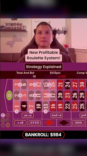 New Profitable Roulette System!