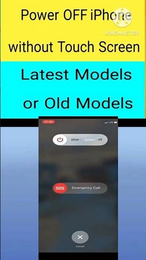 how to turn off iphone without touch screen | how to power off iphone without touch screen