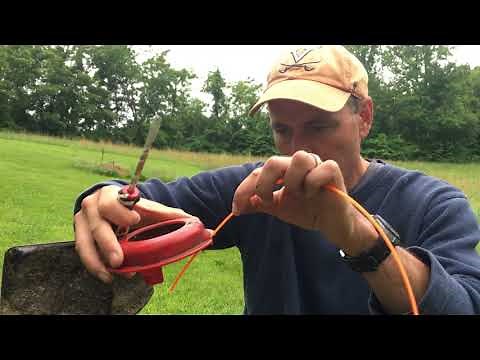 How To Replace Troy Bilt Weed Wacker Line Replacing Weed Eater Wire Instructions
