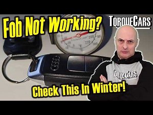 Keyless Entry Stops Working in the Cold Why Your Remote Won’t Unlock the Car and How to Fix It Fast