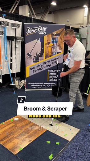 SweepEasy: The Ultimate Broom and Scraper for Quick Cleanup