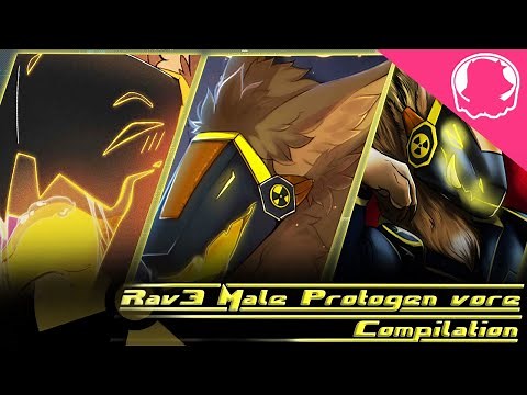 Rav-3 Male Protogen Vore Compilation (sound+)
