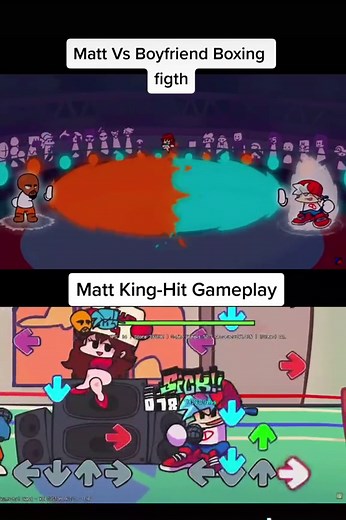 TKO Matt Vs Boyfriend Boxing figth - Friday Night Funkin Gameplay