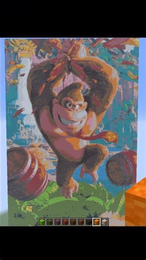 The Super Mario Bros Movie | Pixel Art #shorts #minecraftpixelart