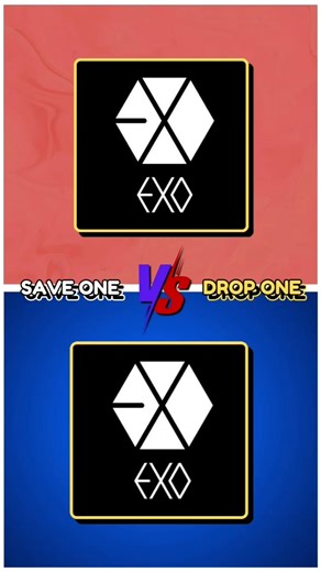Save One Drop One (EXO Edition) Vol 3 #kpop #shorts