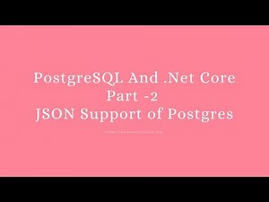 PostgreSQL and Dapper in .Net Core - Part 2