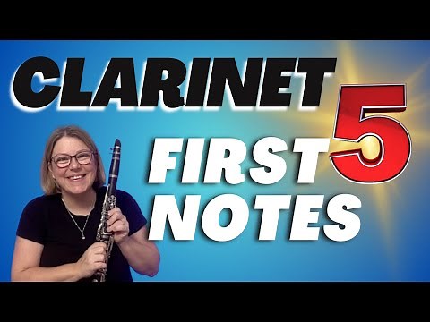 🎵 Learn the First 5 Notes on Clarinet! | Beginner Clarinet Tutorial 🎶