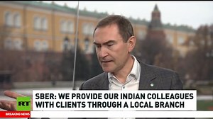 1K views · 40 reactions | How Sberbank plans to transform BRICS with AI, blockchain and global partnerships Sberbank First Deputy Chairman Alexander Vedyakhin explains how BRICS nations are reshaping global finance — and how Russia's largest ecosystem is driving that shift with AI, blockchain, fintech and international partnerships | Forbidden News | Facebook
