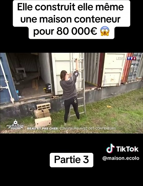 Construire une maison container : l'expérience d'Audrey