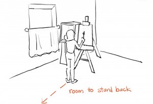 How to Set Up a Painting Studio - School of Atelier Arts