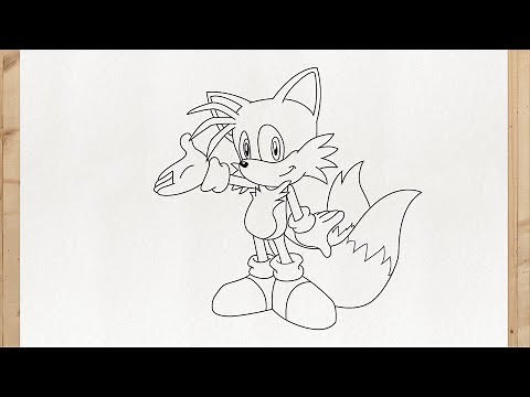 How to draw TAILS FROM SONIC (Classic, Hedgehog and Boom) - step by step and EASY for beginners