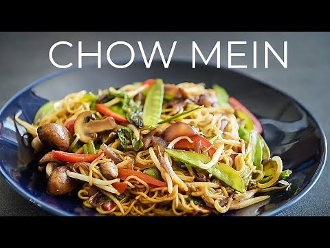 Vegetable Chow Mein Recipe | EASY Chinese vegan Noodles dinner idea!