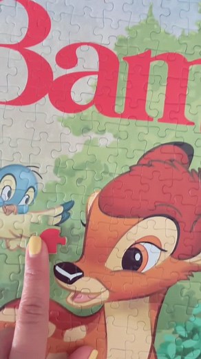Bambi 1000pc puzzle!✨ @disney #disney #bambi #puzzle #puzzlecomplete #foryou #fy