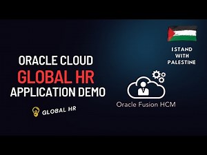 Oracle Cloud HCM - Global HR Demo
