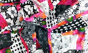 Modern Log Cabin Quilt Pattern - Inspired Quilting by Lea Louise