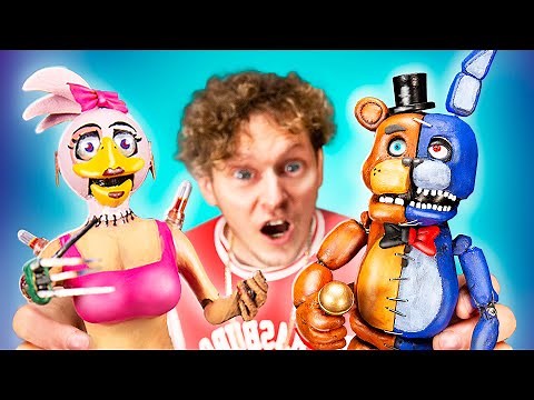 How To Make Animatronics From Five Nights At Freddy's! FNAF DIY!