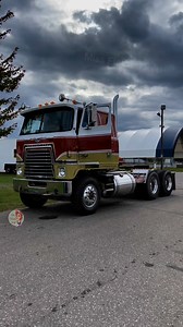 Bryan’s 4070B Transtar 2 cabover International Harvester driving around at a 2022 truck show. #truck #trucks #trucking #trucker #trucklife #truckdriver #diesel #cabover | Miss Flatbed Red
