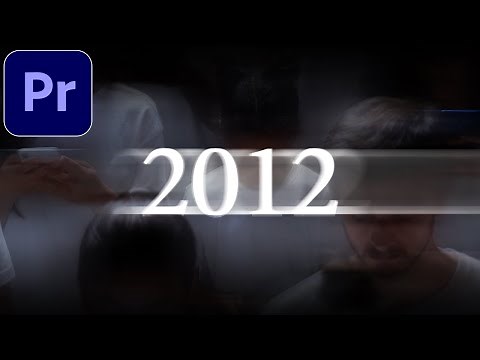 How to create a spinning Fly in Text Animation Effect in Adobe Premiere Pro CC (Tutorial)