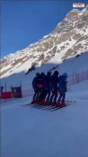 Mikaela Shiffrin 🇺🇸 - SG training at Ski Portillo #sheskis #weareskiing ‪@atomic‬