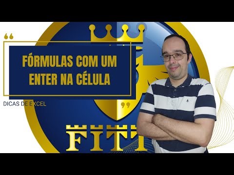 Fórmulas em Excel que lidam com Enter na célula