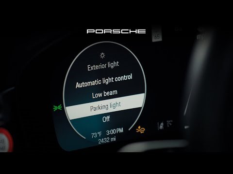 Know Your Porsche | Exterior Lighting Settings and Controls on a 2025 Macan Electric