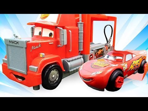 Flash McQueen en jouet: nouvelle essence turbo. Vidéo avec voitures jouets pour enfants