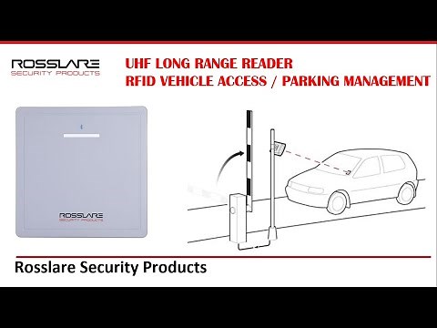 RFID VEHICLE ACCESS CONTROL | RFID PARKING MANAGEMENT | UHF LONG RANGE READER | RFID TAGS