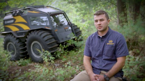 Meet The Amphibious Sherp ATV That Tackles Any Terrain